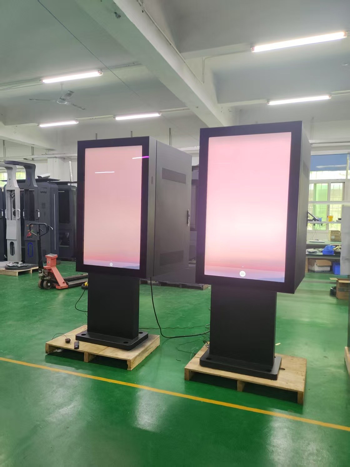 4K 43 tum utomhus kiosk videospelare ip66 vattentät