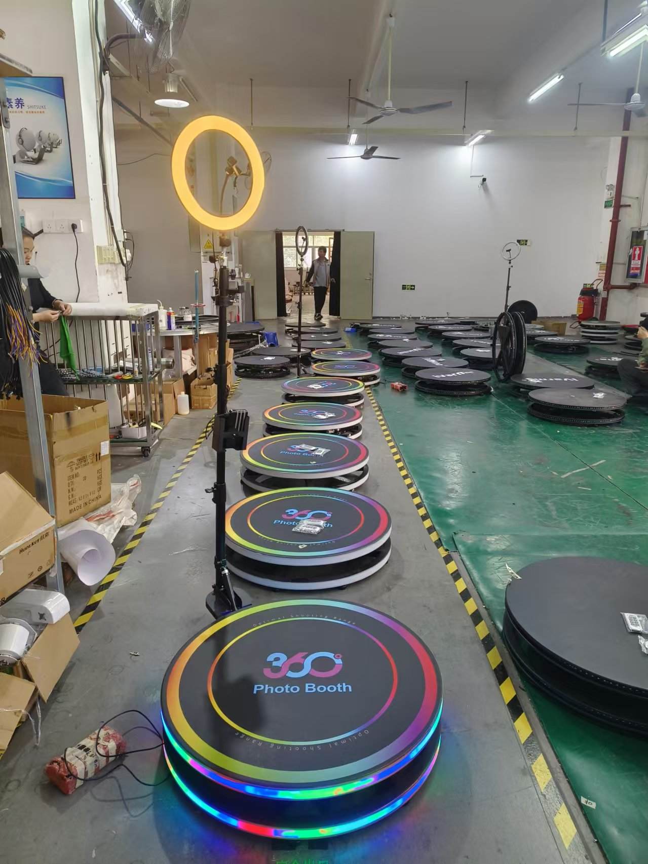 Automatisk 360 kamera fotobås